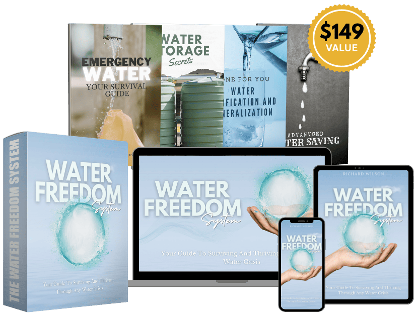 Water Freedom System official bundle with 4 free bonus guides
